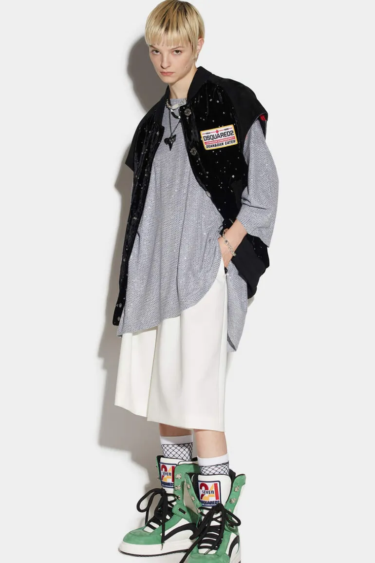 Cropped-Leg Culottes