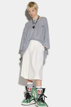 Cropped-Leg Culottes