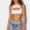 Cut-Out Bikini Top