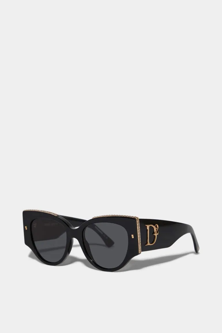 D2 Hype Black Sunglasses