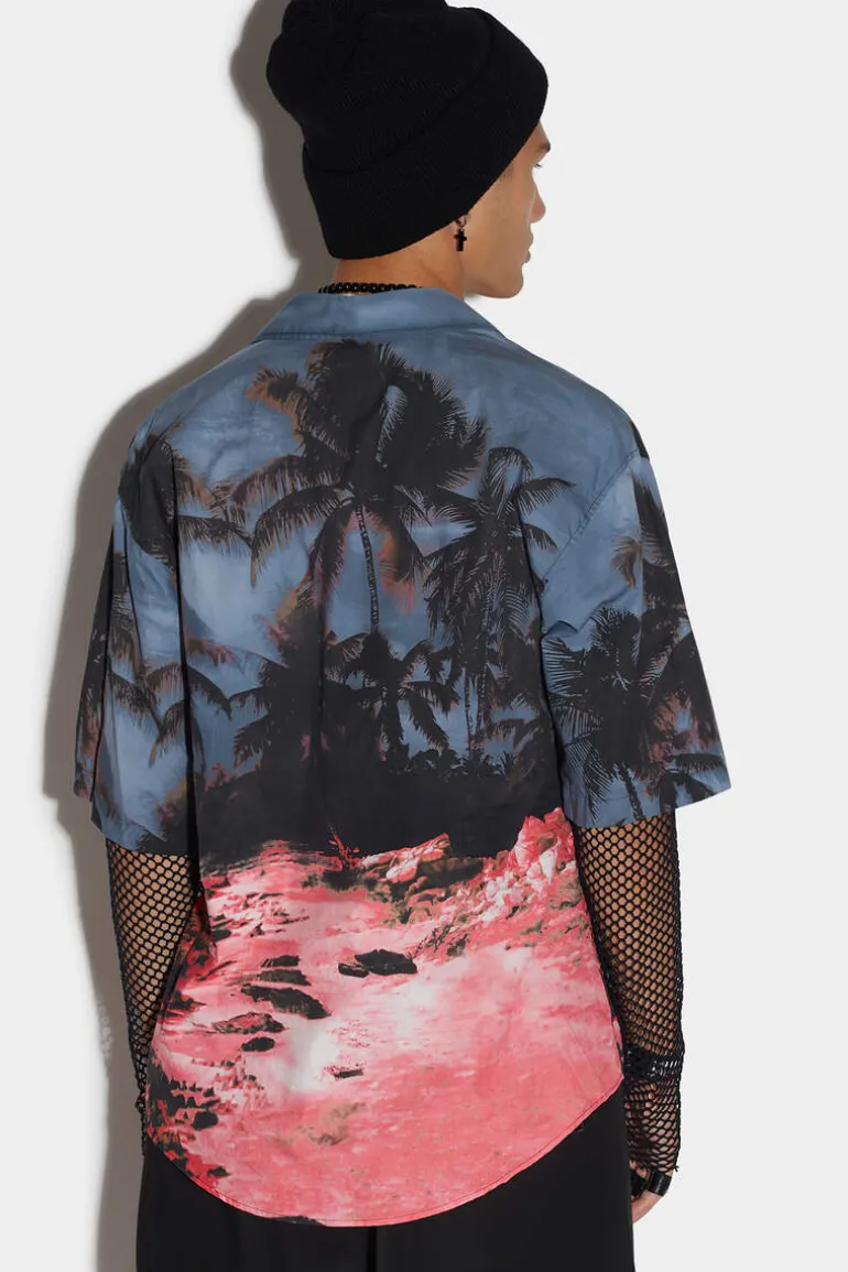 D2 Sunrise Bowling Shirt