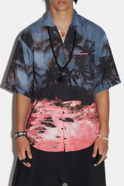 D2 Sunrise Bowling Shirt