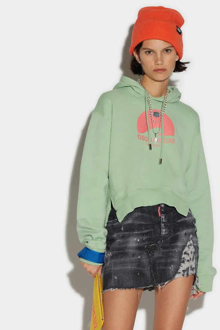 D2 Surf&Fun Cut Hoodie