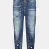 Dark Crystal Wash High Waist Twiggy Jeans