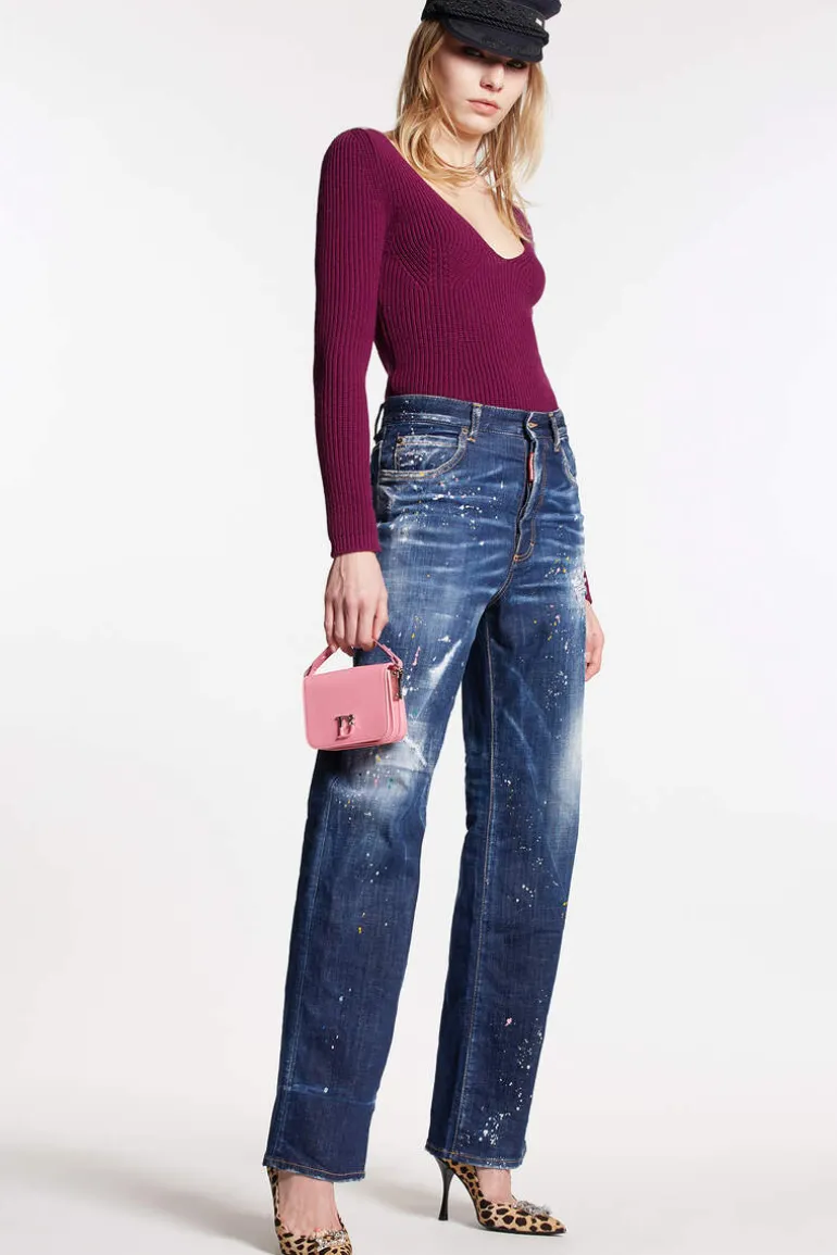 Dark Spotted Wash San Diego Jeans