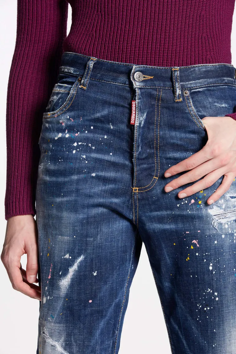 Dark Spotted Wash San Diego Jeans