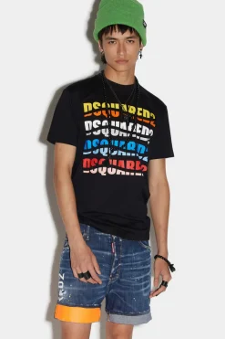 Dark Tecno Surf Wash Marine Denim Shorts