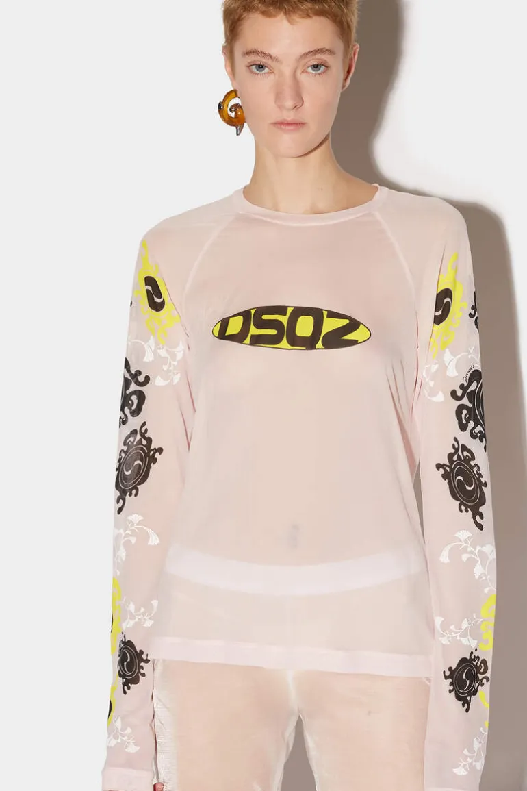 Dsq2 Surf Club Longsleeves T-Shirt