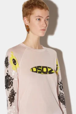 Dsq2 Surf Club Longsleeves T-Shirt