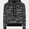 Dsquared2 Jacquard Hoodie Knit