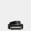 Dsquared2 Logo Plaque Belt