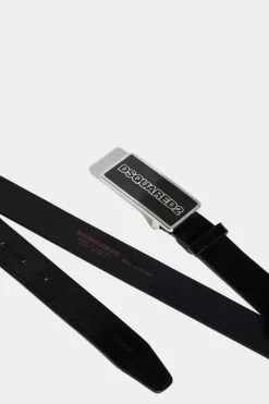 Dsquared2 Logo Plaque Belt