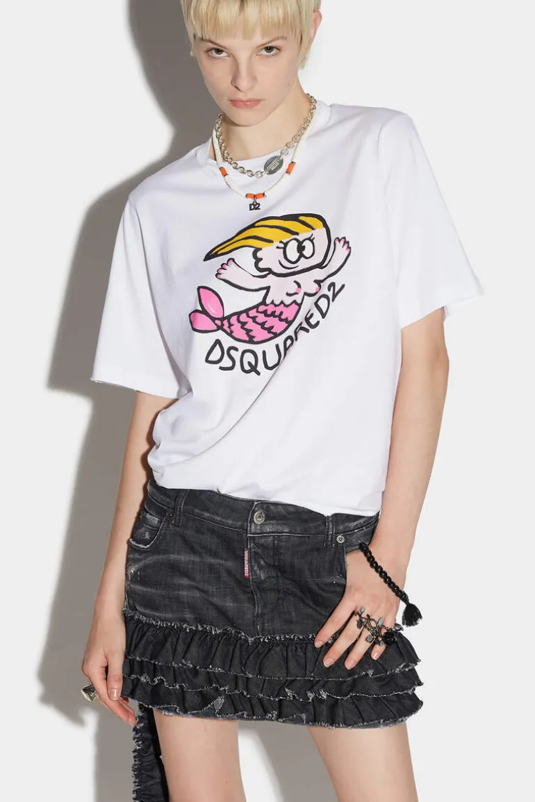 Dsquared2 Mermaid Easy T-Shirt