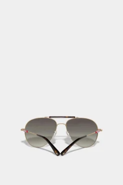 Dynamic Gold Sunglasses