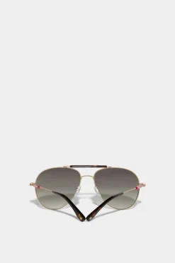 Dynamic Gold Sunglasses