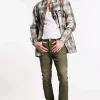 Garment Dyed Skater Jeans