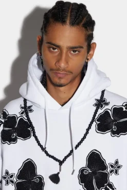 Goth Flowers Herca Hoodie