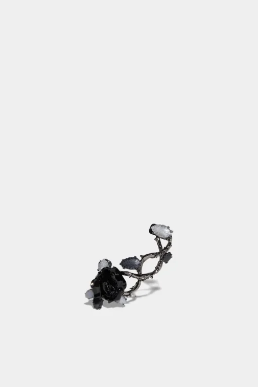 Gothic Flower Earring