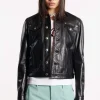 Leather Boyfriend Jacket