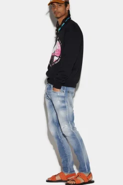 Light Clean Wash Skater Jeans