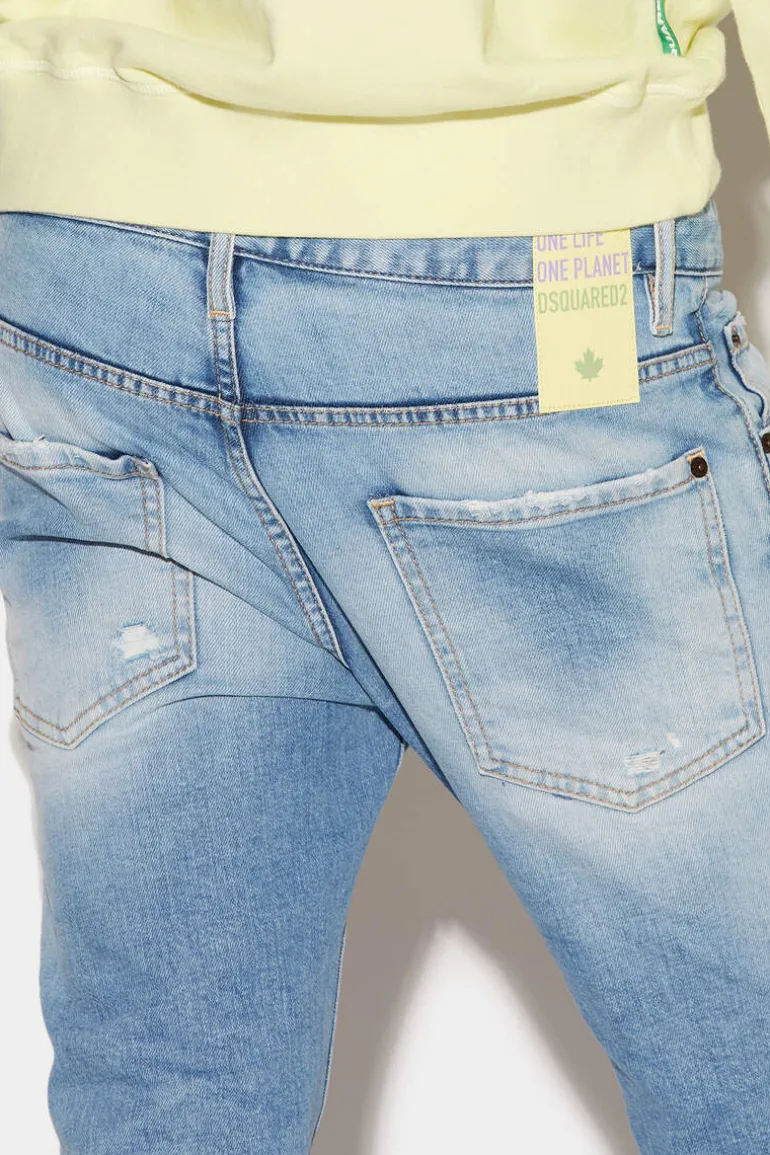 Light Wash Skater Jeans