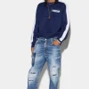 Medium Blue Square Wash Big Brother Jeans