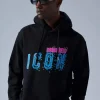 Pixeled Icon Cool Hoodie