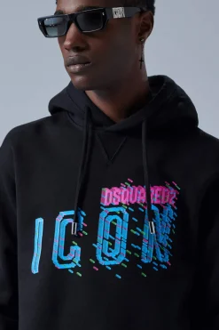 Pixeled Icon Cool Hoodie