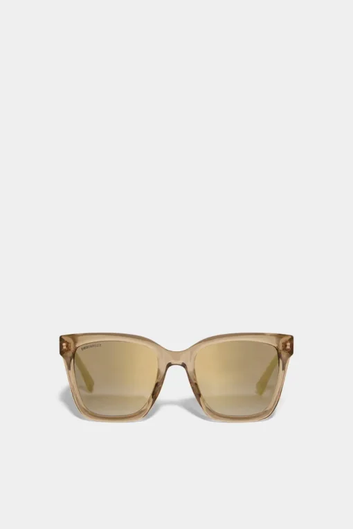 Refined Beige Sunglasses