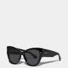 Refined Black Sunglasses