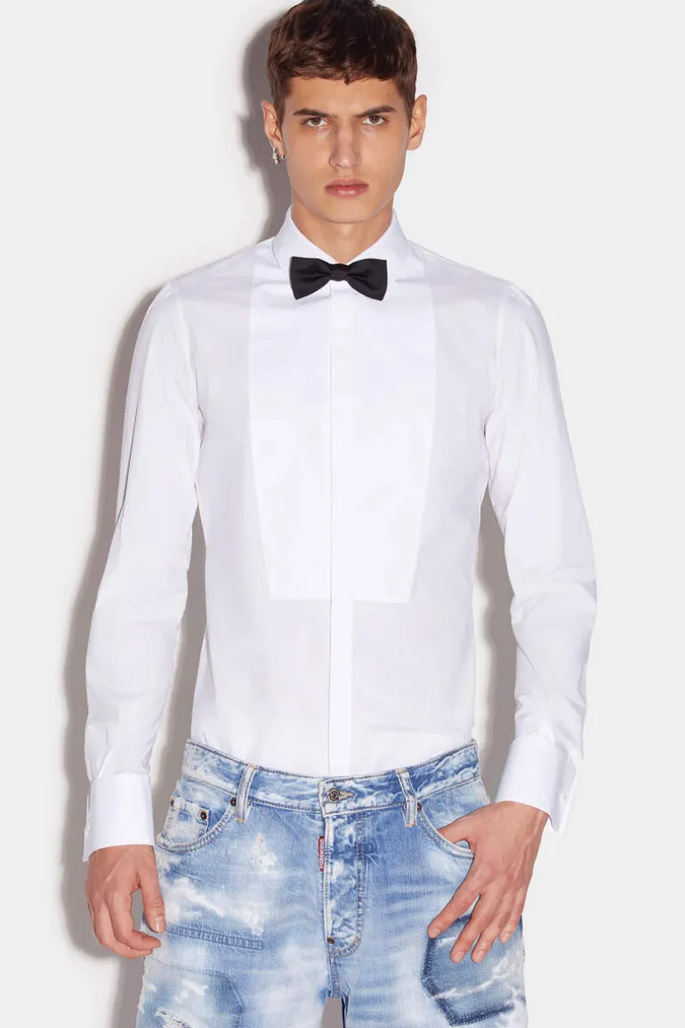 Slim Fit Tux Shirt