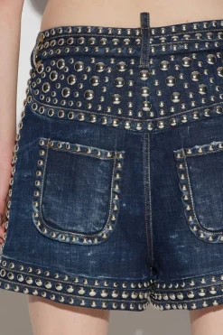 Studded Baggy Shorts