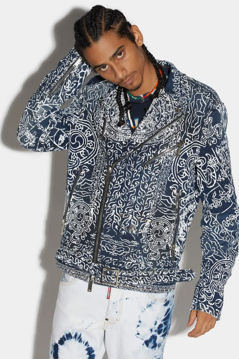 Thai Print Wash Oversize Kiodo