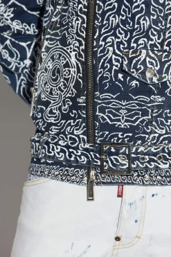 Thai Print Wash Oversize Kiodo