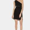 Zip-Detail Mini Dress